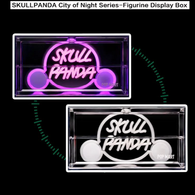 [POP MART] SKULLPANDA City of Night Series - Figurine Display Box