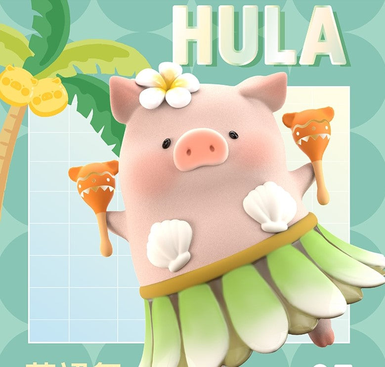 [52TOYS] Boîte surprise de la série Lulu The Piggy Beach Party