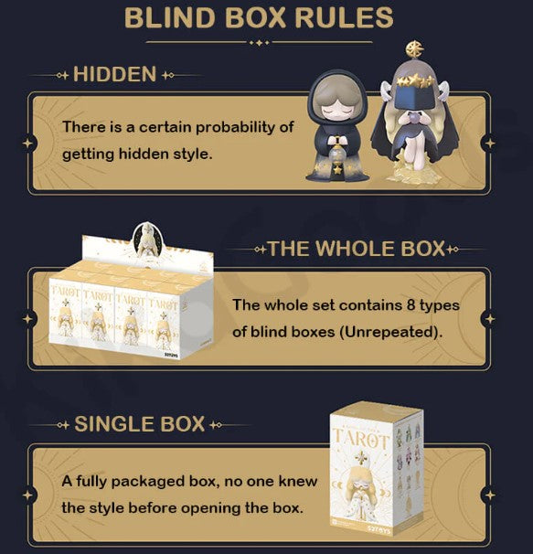 [52 JOUETS] Laplly Song of the Tarot Series Blind Box 