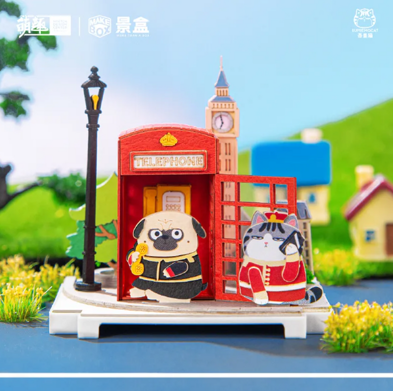 [JOUETS MOETCH] Wuhuang Bazahey Travel Around The World Series Scene Blind Box